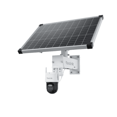 Temporary 4G solar CCTV camera